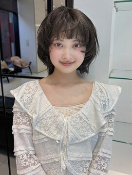 キーン 吉祥寺店(keen) 《オオキタ》ふわふわボブウルフとオリーブグレージュ/吉祥寺