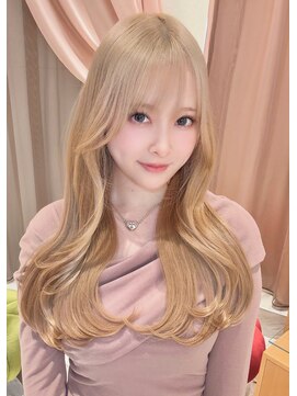 コーゾーギンザ 上野御徒町店(KOZO GINZA) レイヤーカット くびれレイヤー 韓国 顔周り ロングレイヤー