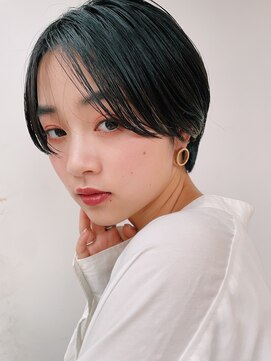 シンス 銀座(since) 小顔似合わせカット/ショートボブ/グレージュカラー【銀座駅】