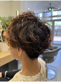 楽々ショートパーマ
