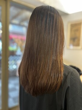 【リコット与野】ロング/縮毛矯正/ナチュラルストレート