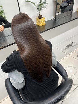 髪質改善ストレート