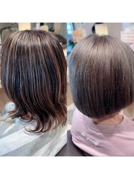 白髪染めもおしゃれに。オーガニックカラーで髪と頭皮をいたわり、透明感のある自然なツヤと潤いを実現。