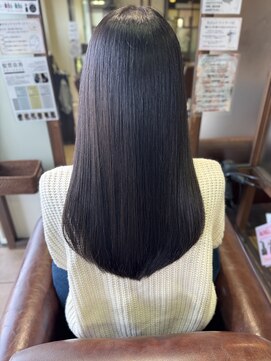 ハピネス クローバー 学園前店(Happiness CLOVER) 稲留指名髪質改善トリートメント