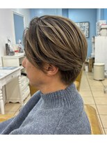 シャルティア 岩国(SHALLTIA)&nbsp;メンズデザイン/ハイライト/バレイヤージュ