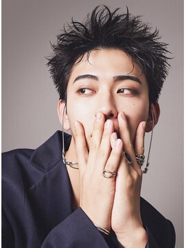 アストラ(ASTRA) MEN’S HAIR/波巻きツイストスパイラル/リバースセンターパート