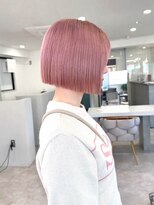 エルサ ザ リープ(ELSA the leap)&nbsp;【ブリーチカラー/ダブルカラー】ピンクミルクティーベージュ