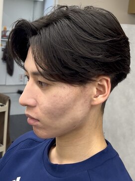 ナム 錦糸町(NAM) MEN’S/リバースセンターパート/ニュアンスパーマ/錦糸町