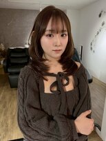 エトワ 中央店(etoi)&nbsp;大分ミディアムボブレイヤー軽め韓国レイヤーくびれスタイル