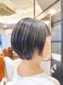 シュヴー 築地(CHEVEUX) 【築地】丸みショート/ショートカット/ショート/ショートボブ