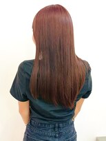 ミヨタヘアファーム(miyota hair farm)&nbsp;☆光沢コーラルピンク　ロングレイヤー