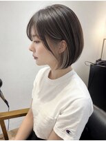 シェルハ(SHELHA)&nbsp;丸みボブインナーグレージュ