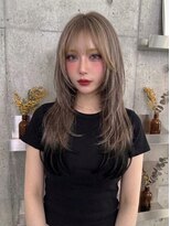ユニ 心斎橋(Uni.)&nbsp;心斎橋/韓国ヘア/レイヤーカット/髪質改善/顔周り/ブリーチ