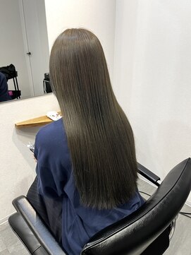 コニー アンド リリー(conne&riri) ロングスタイル　オリーブカラー
