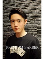 プレミアムバーバー 赤坂店(PREMIUM BARBER produce by HIRO GINZA) ツーブロック×ナチュラルパーマスタイル＜赤坂＞＜理容室＞