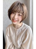 【The C涼】柔らかカールのひし形ショート☆