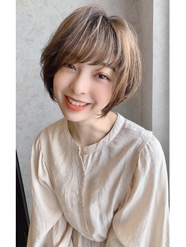 ザ シー 橋本(The C) 【The C涼】柔らかカールのひし形ショート☆