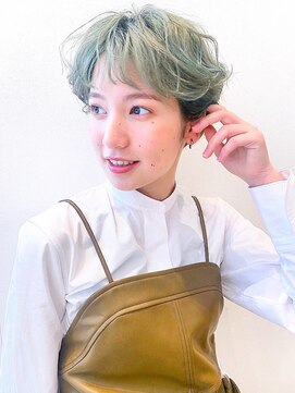 ケーツー あべのキューズモ－ル店(K-two) [K-two]ハイトーンショート 似合わせカット[天王寺/阿倍野]