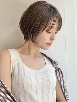 ロンプ(romp) 大人女性のショートボブ【romp恵比寿】【Satoru】