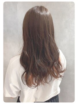 プラン(plan) オレンジインナー×ベージュアッシュ