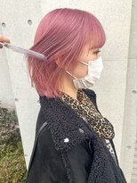 シモキタジャムズ&nbsp;ベイビーピンク＊ケアブリーチ/ダブルカラー/ピンクカラー