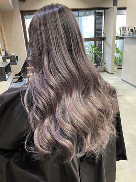 サニー 渋谷(SUNNY) グレーベージュニュアンスカラーアッシュミルクティー