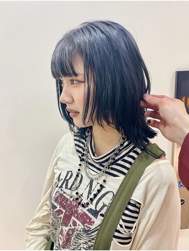 ギグスダブル 栄店(gigs double) レイヤーミディアム/グラデーションルーツカラー