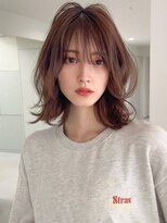 《Agu hair》numberA.ヘアバター×旬な赤髪