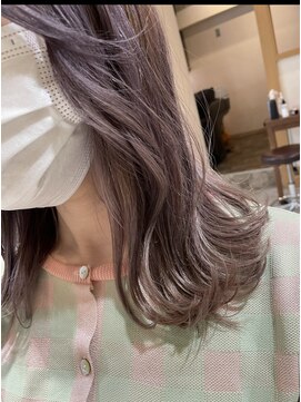 フェリア 渋谷(Feria) 【Feria 渋谷】ダブルカラー×ラベンダーピンク"Tsuyuki"