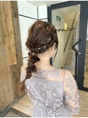 お呼ばれヘアアレンジ