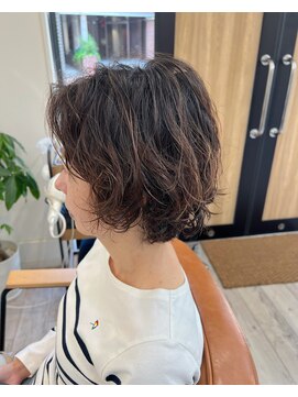 ワンピクチャー(ONE PICTURE) ショートパーマスタイル