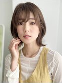 【lore 銀座】大人可愛い 外ハネミディアム