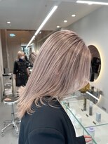 ソル 栄矢場町(SOL)&nbsp;切りっぱなしボブ/美髪/ピンクブラウン[栄駅/矢場町駅]
