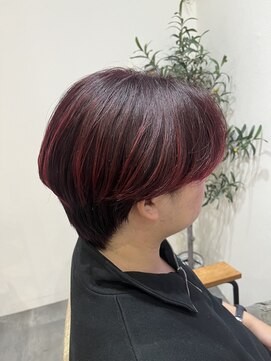 シードバイシャムロック(SEED by Shamrock) ワインレッドカラー