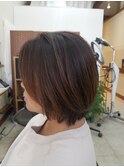 大人ショートボブ