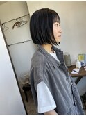<真屋担当>前下がりボブ