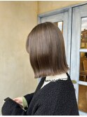 切りっぱなしボブ