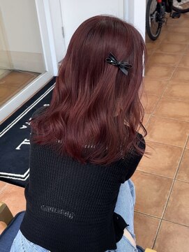 ジュイル シブヤ(JEWIL SHIBUYA) 【JEWIL 渋谷 櫻田】ブリーチなしの暖色カラー♪