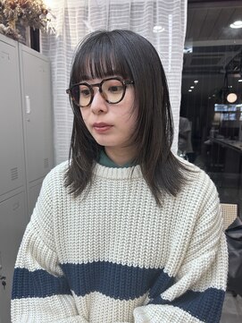 ルックアット(Look at) 【Look at】レイヤーボブ似合わせカット着物ヘア大人ガーリー