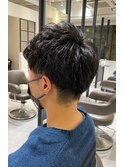 クセ毛風ニュアンスパーマ