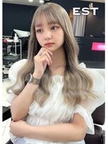 エスト 大阪梅田(EST)&nbsp;レミー100%/53cm☆シールエクステ60枚+ブリーチカラー