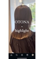 マルカ(MARUCA)&nbsp;白髪ぼかし/細めハイライト/髪質改善/韓国/20代30代40代