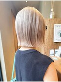 白髪ぼかし/白髪染め/ミルクティーベージュ/40代/50代/鎌倉