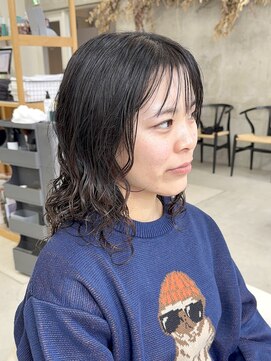 シンヘアー(SHIN HAIR) 【横田芽衣】ナチュラルパーマ