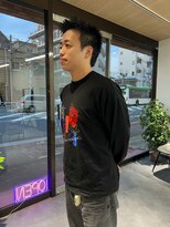 ヌーク 押上店(NooK)&nbsp;スパイキーショート/アップバング/メンズサロン/眉毛