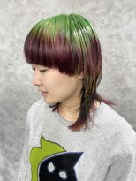 コーパル(copal)&nbsp;個性派カラー・ビビットグリーン・原色ピンク・クラゲウルフ