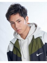 タヤ イオン新百合ヶ丘店(TAYA) スーツ爽やかアップバングビジネスモテ刈り上げフェードカット