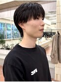 メンズカットシースルーマッシュ学割髪質改善ダウンパーマYUKI