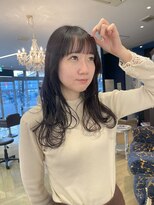 コワファースト 大分(COIFF1RST)&nbsp;赤みけし！黒髪に近いカラー