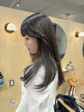 スタン 渋谷(Stam) シアーカラー/オリーブベージュ/ヘーゼル/ケアカラー/ブリーチ/Y